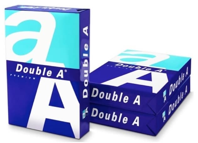 Double A A4 copier paper 70gsm and 80 gsm